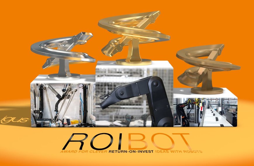 ROIBOT Award: igus is op zoek naar slimme Low Cost Robotica toepassingen